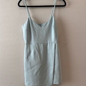 French Connection Sky Blue Dress with Straps